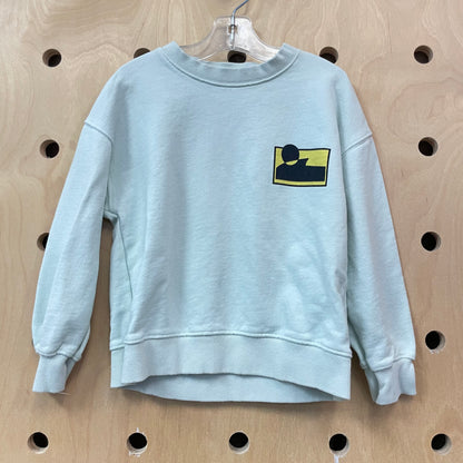 Aqua Waves Attack Pullover