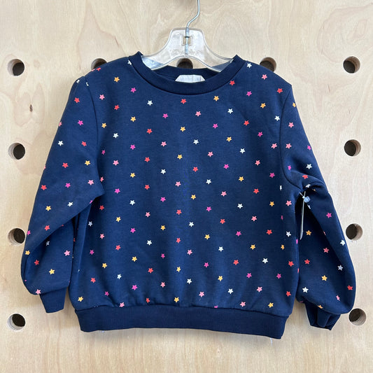 Navy Colorful Stars Pullover
