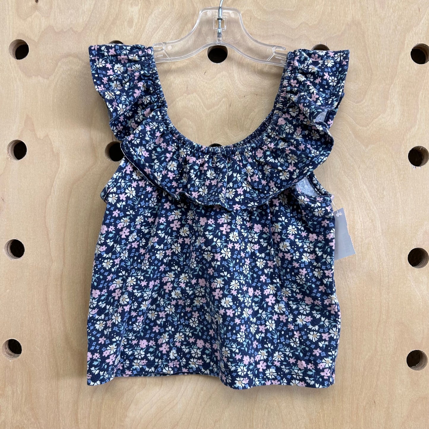 Blue Floral Tank