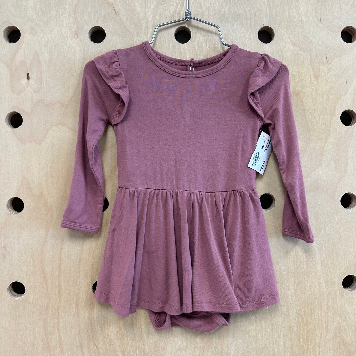 Mauve Bamboo Romper