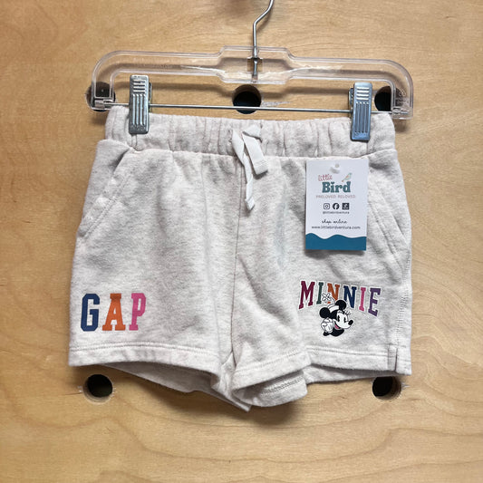 Oatmeal Minnie Drawstring Shorts