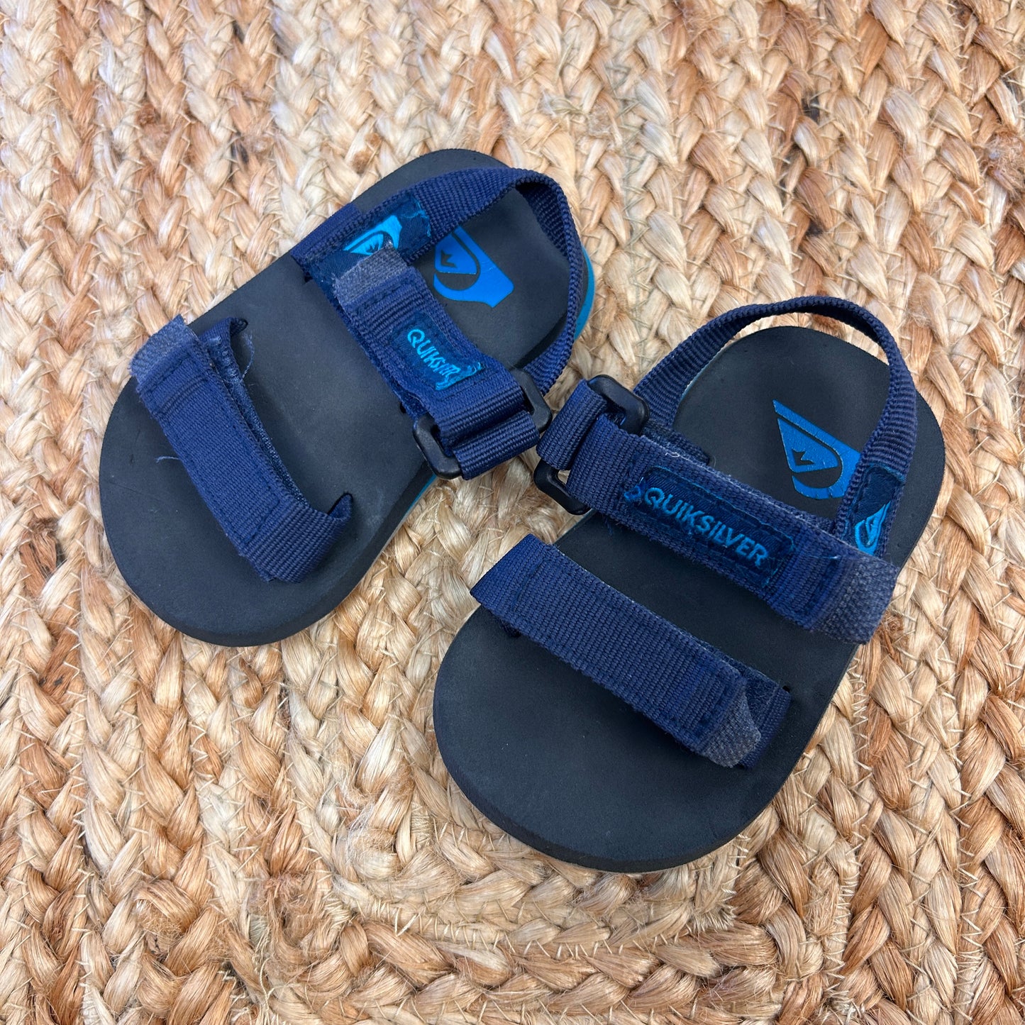 Navy Velcro Outdoor Sandals