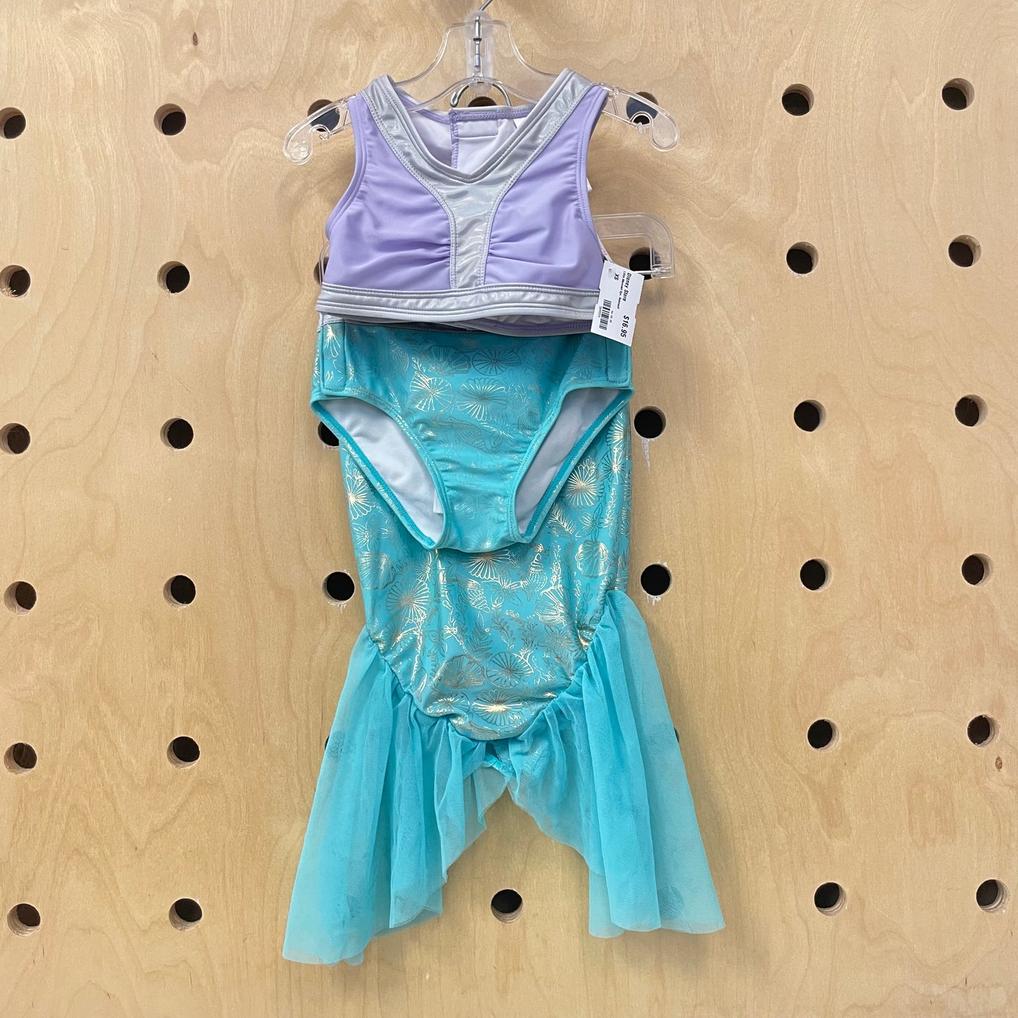 Little Mermaid 3pc. Swimsuit
