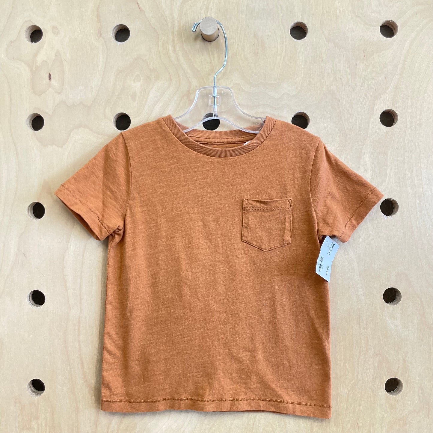 Brown Pocket Tee