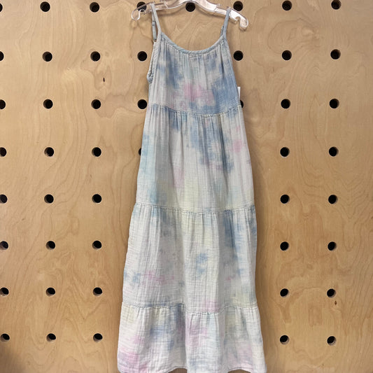 Tie Dye Gauze Maxi Dress