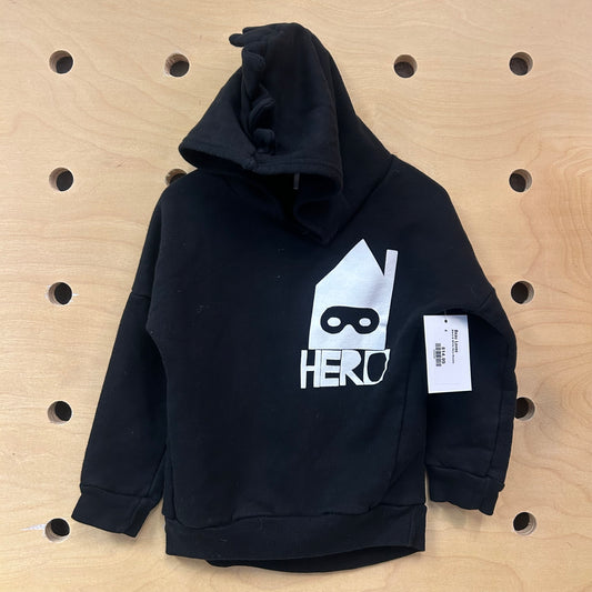 Black & White Hero Hoodie