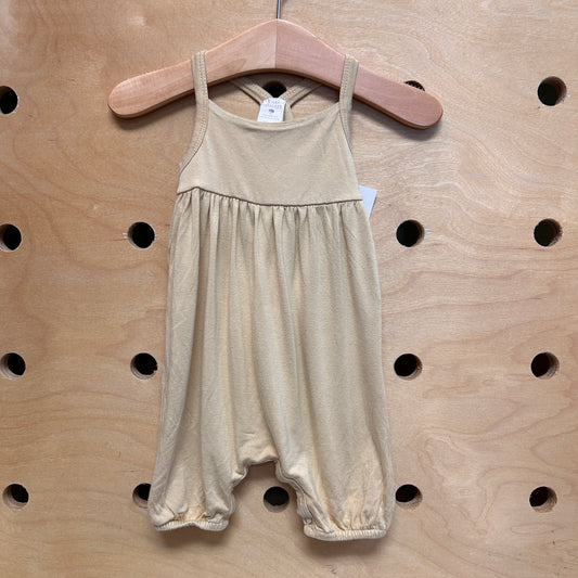 Tan Bamboo Romper
