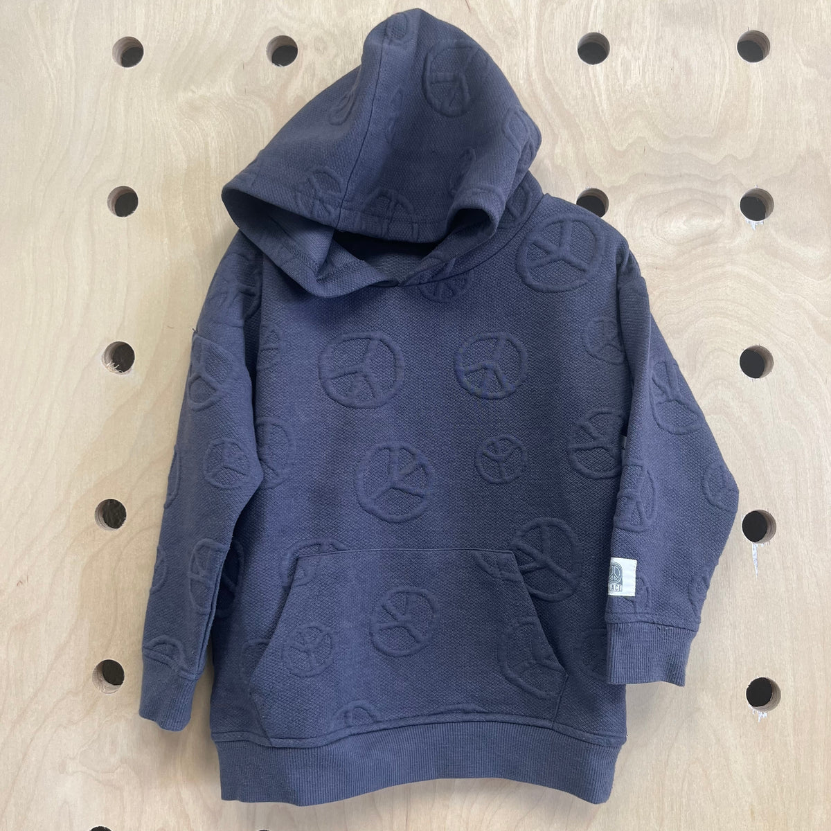 Grey Peace Hoodie