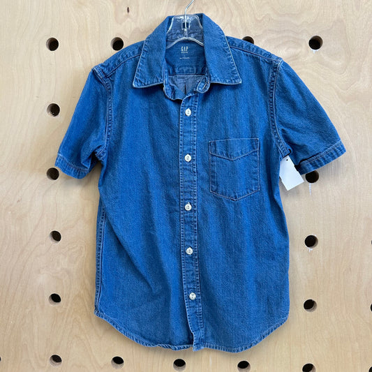 Denim SS Button Up