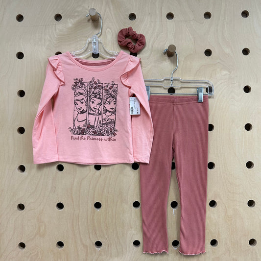 Pink & Mauve 4pc Princess Outfit