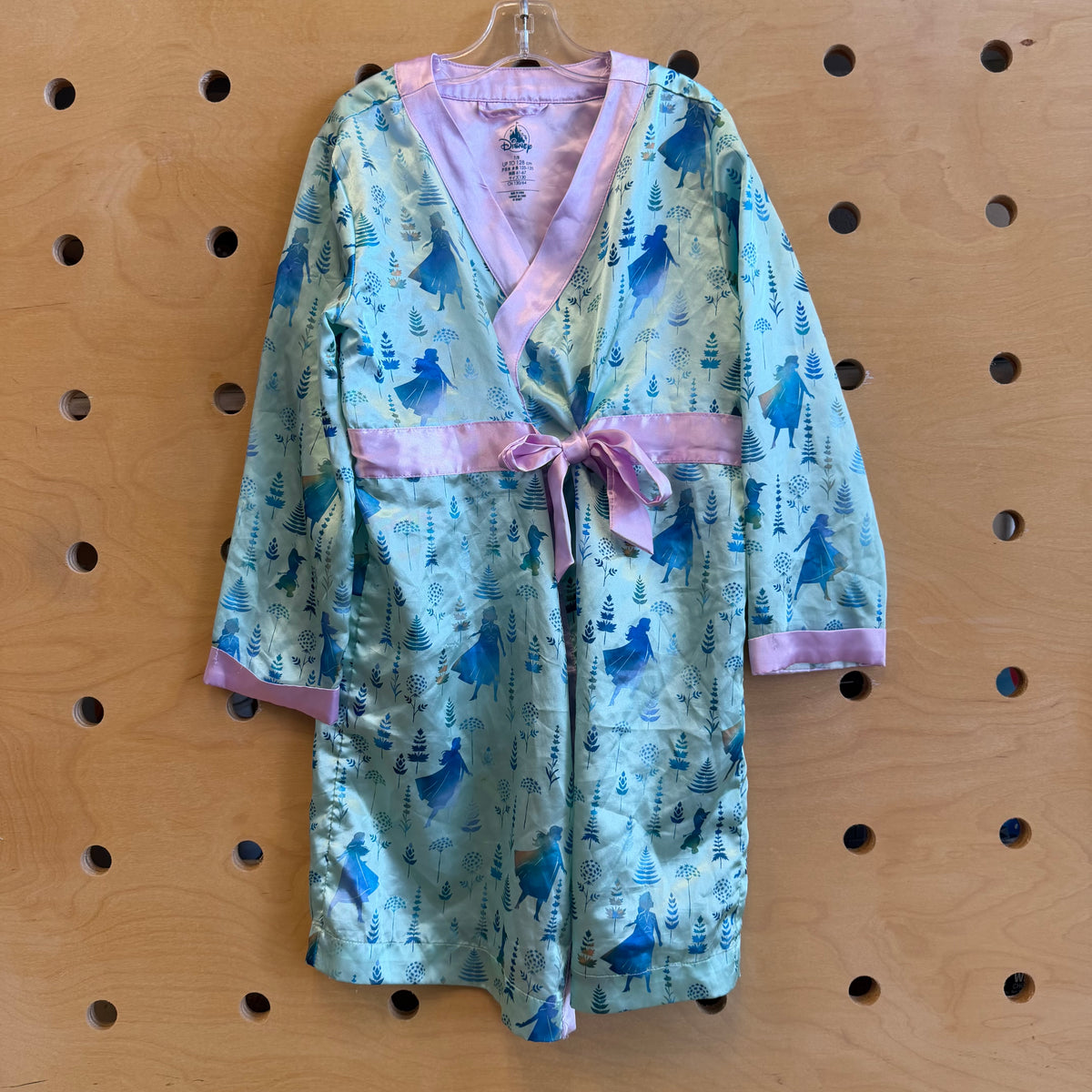 Aqua/Lavender Silky Elsa Robe