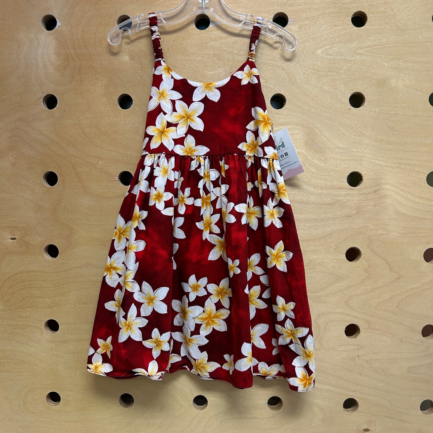 Red/White Hawaiian Dress