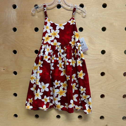 Red/White Hawaiian Dress