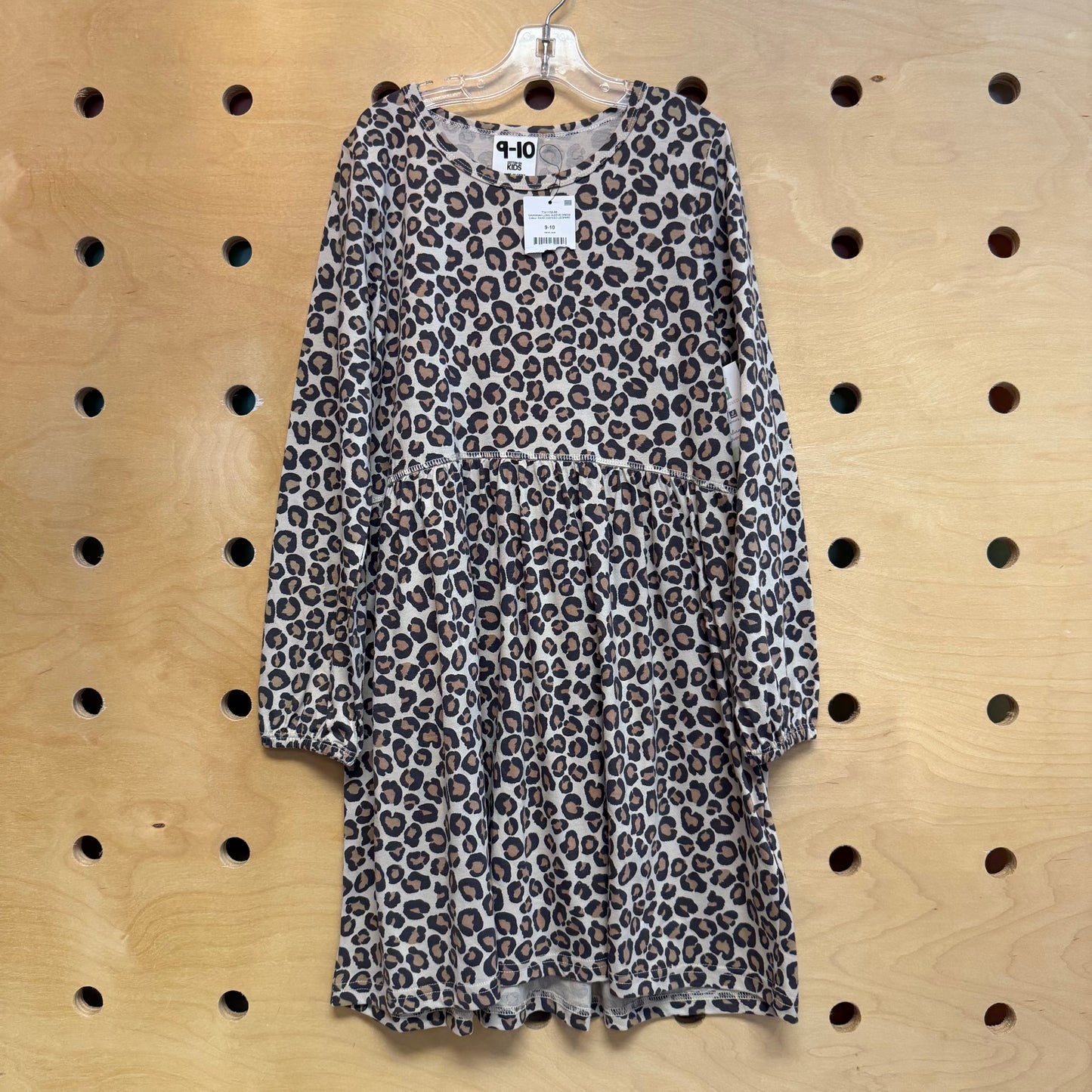 Cheetah Print LS Dress NEW!