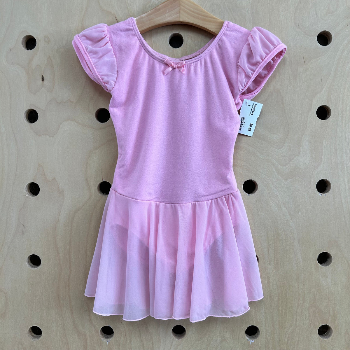 Pink Skirted Leotard