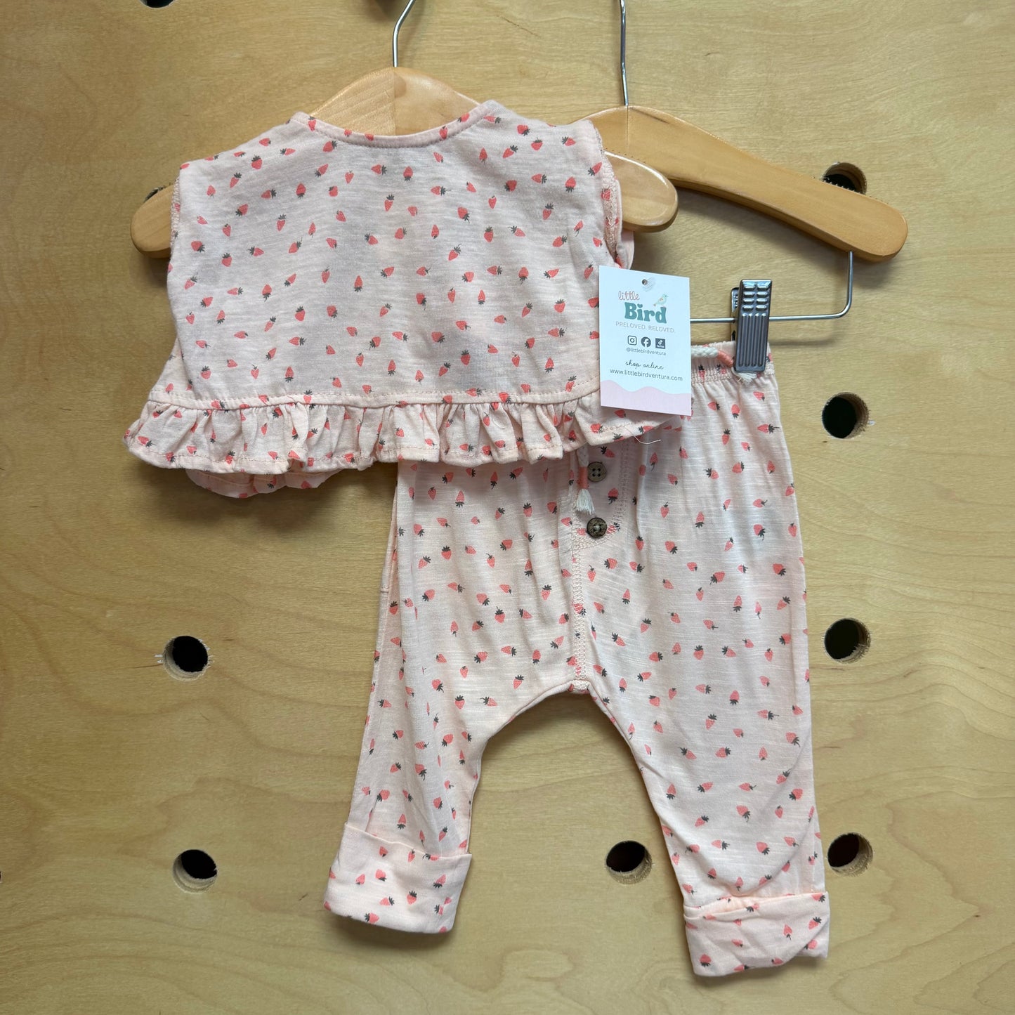 Pink Strawberries Outfit NEW!