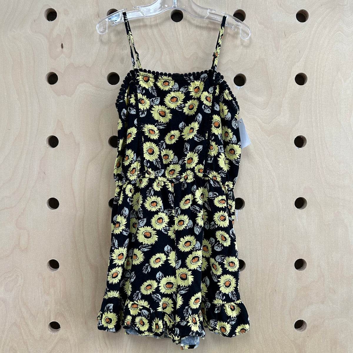 Black Sunflower Romper