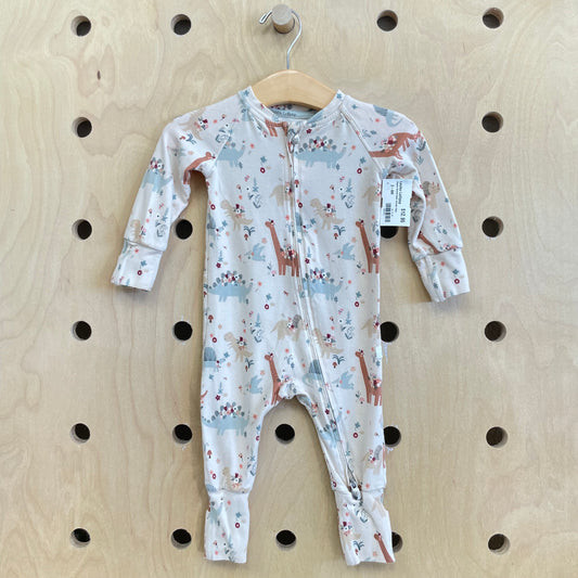 Organic Neutral Safari Animals Zippy