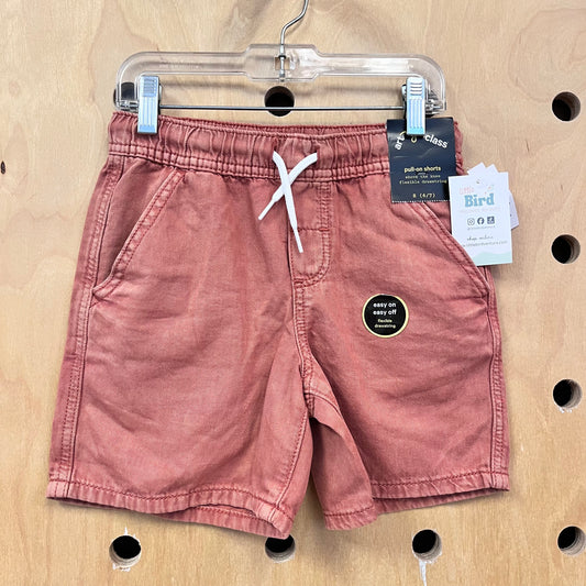 Rust Above Knee Drawstring Shorts NEW!!