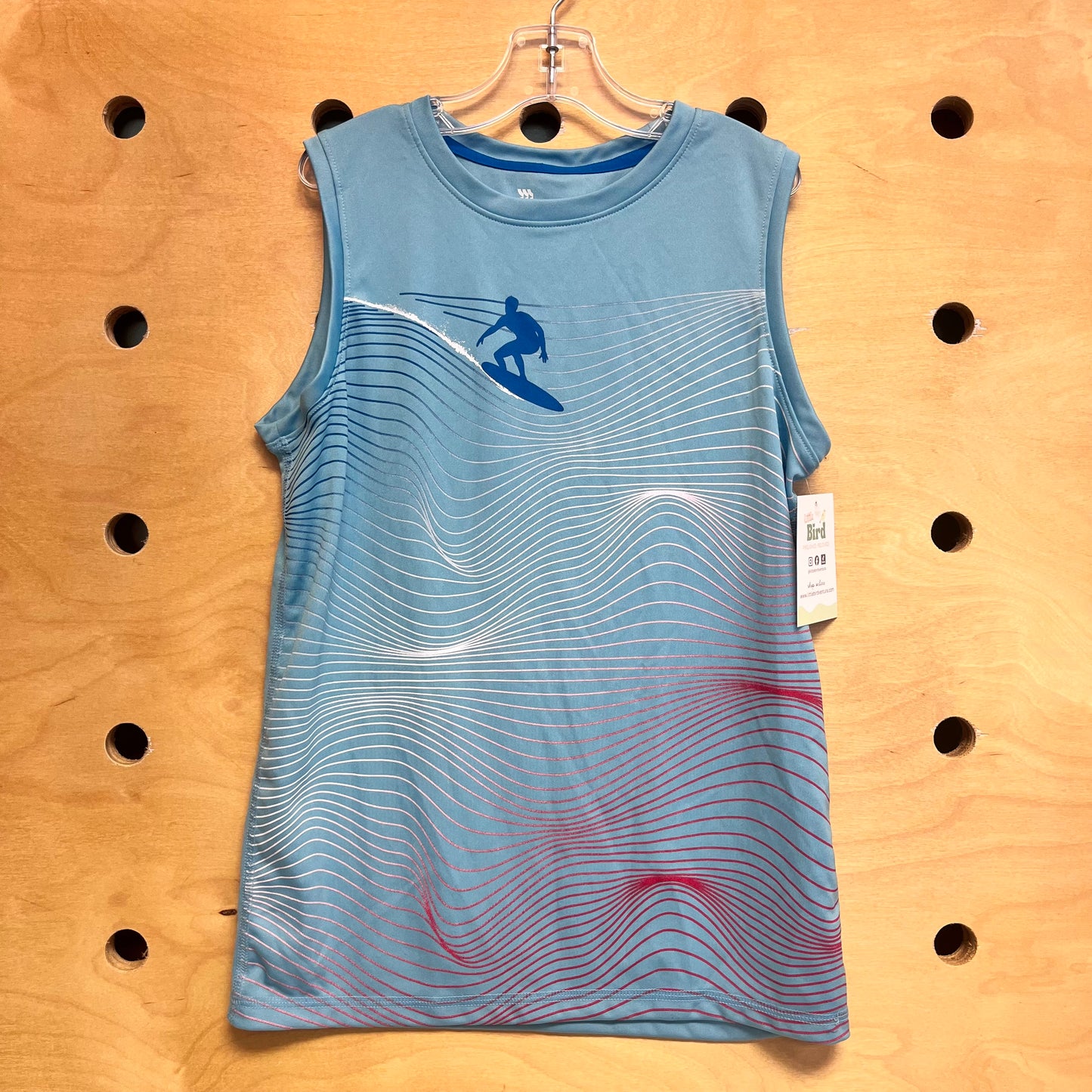 Blue Surfing Tank