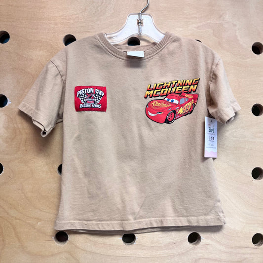 Tan Lightning McQueen' Tee