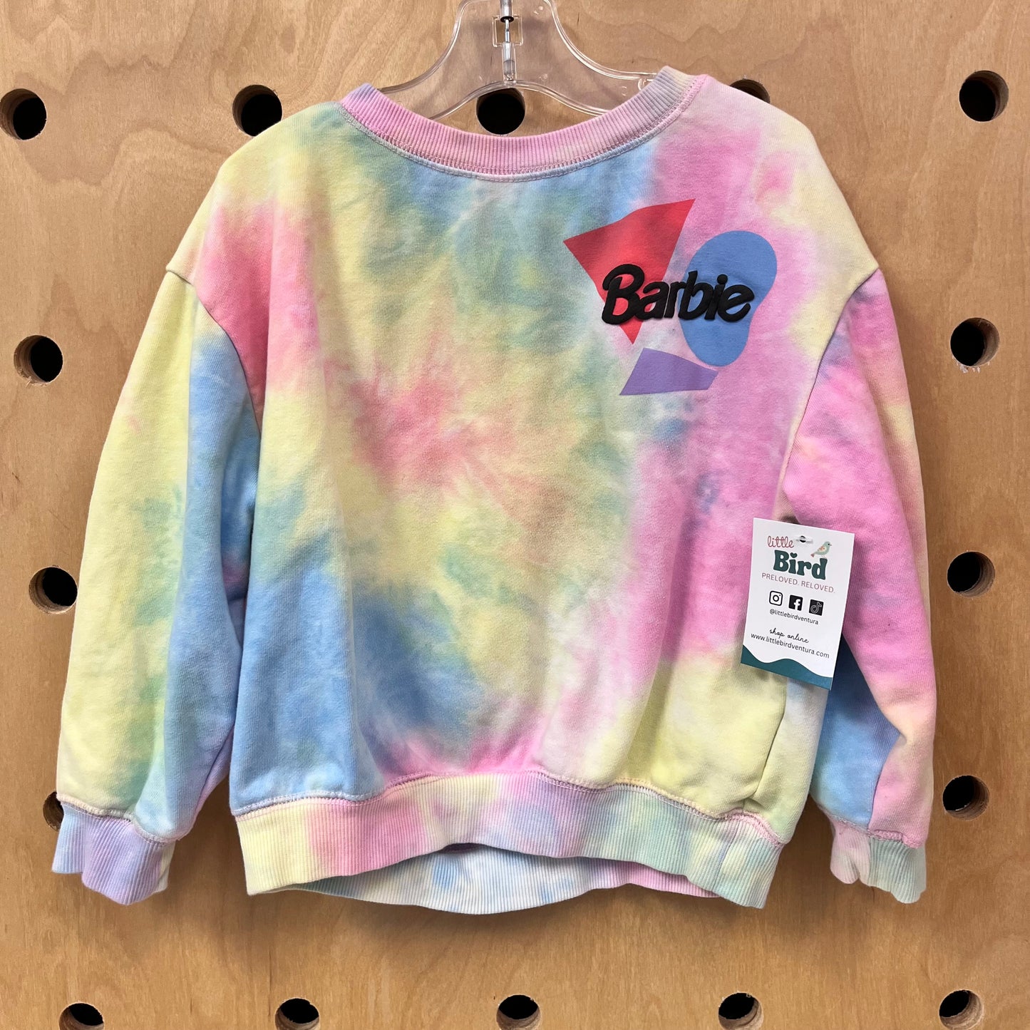 Tie Dye Barbie Pullover