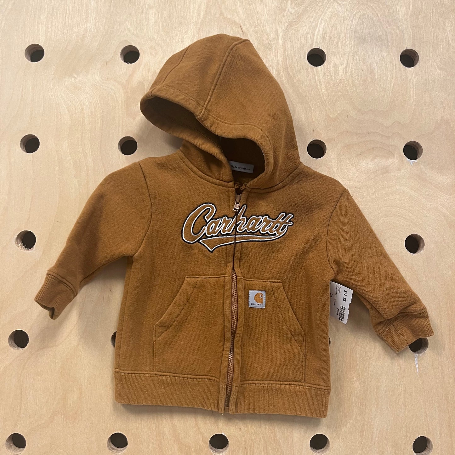 Brown Carhartt Zip Hoodie