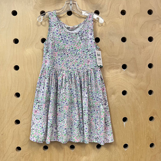 Lavender Floral Dress