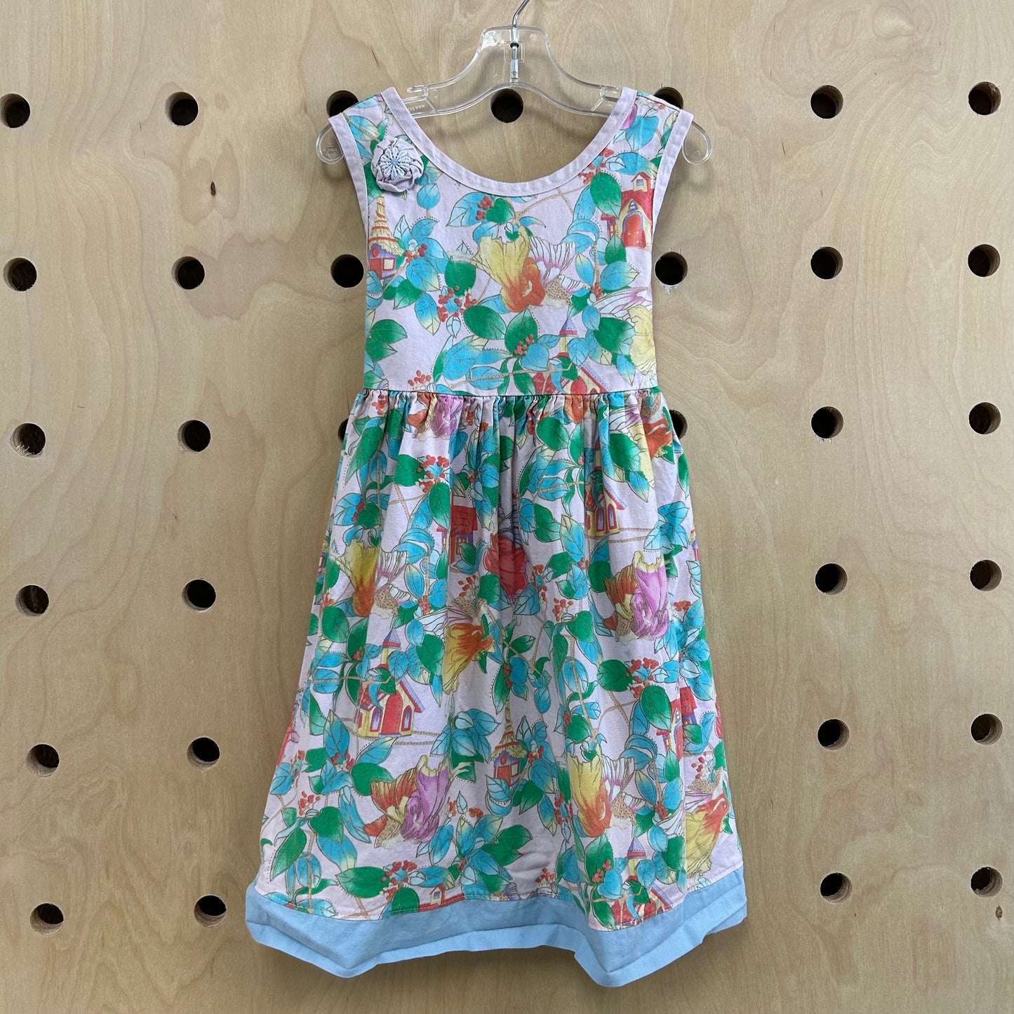 Pink Floral Fairy Dress