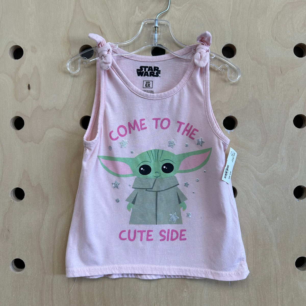 Pink Yoda Tank