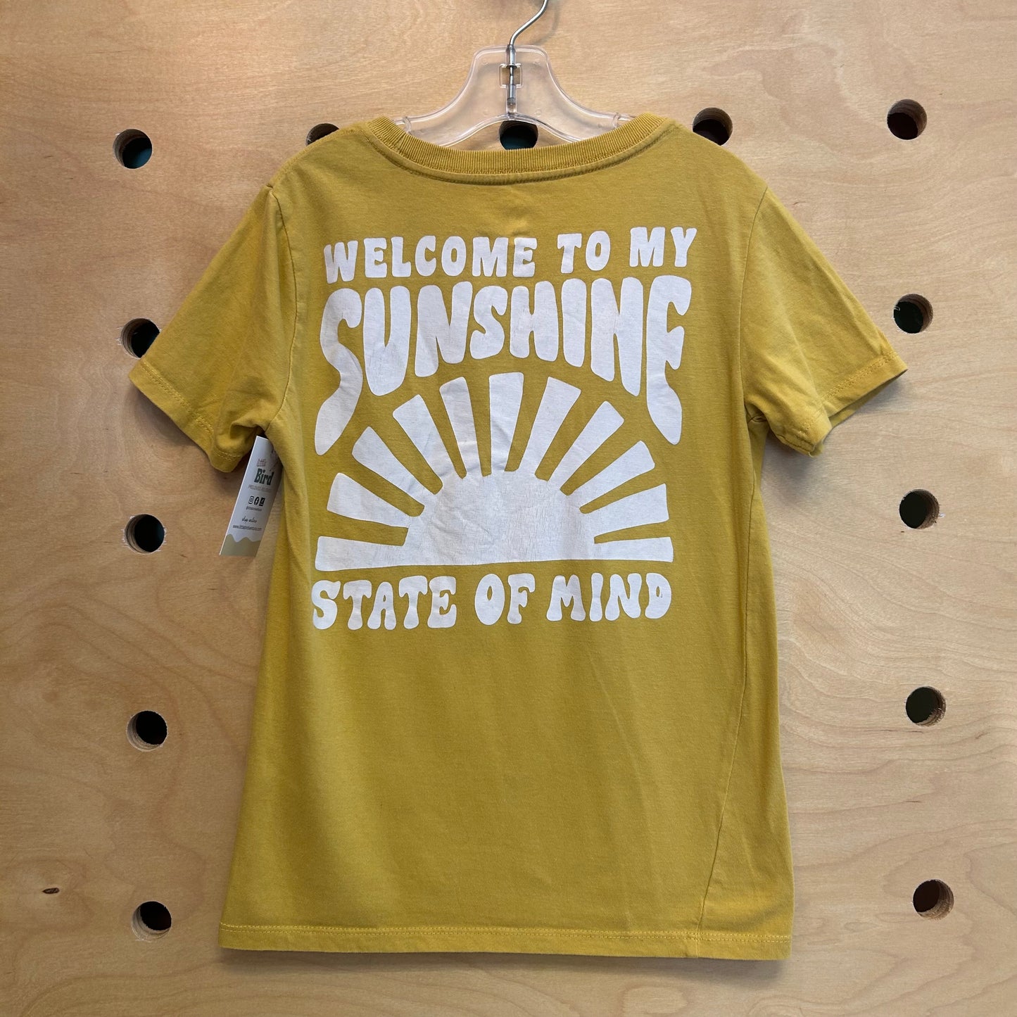 Yellow 'Welcome To My Sunshine' Tee