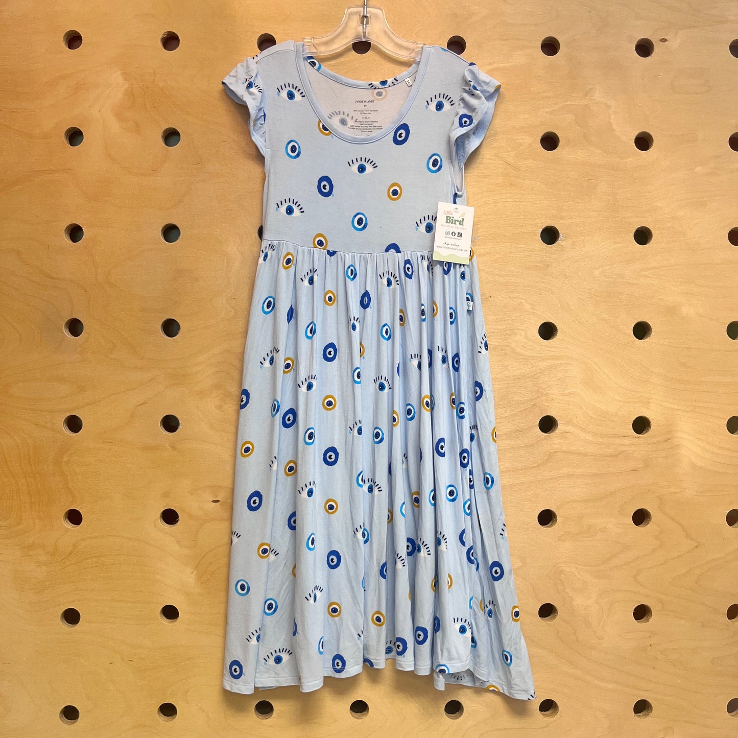 Blue Bamboo Eyes Dress
