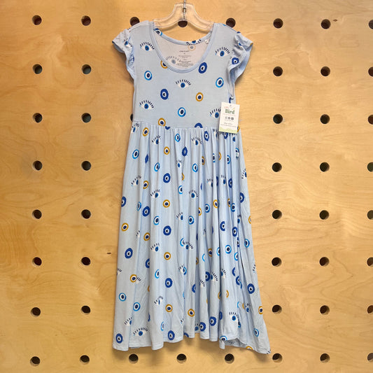 Blue Bamboo Eyes Dress
