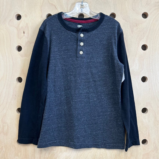 Dark Grey LS Henley