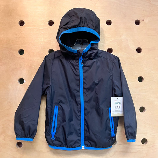Black & Blue Nylon Jacket