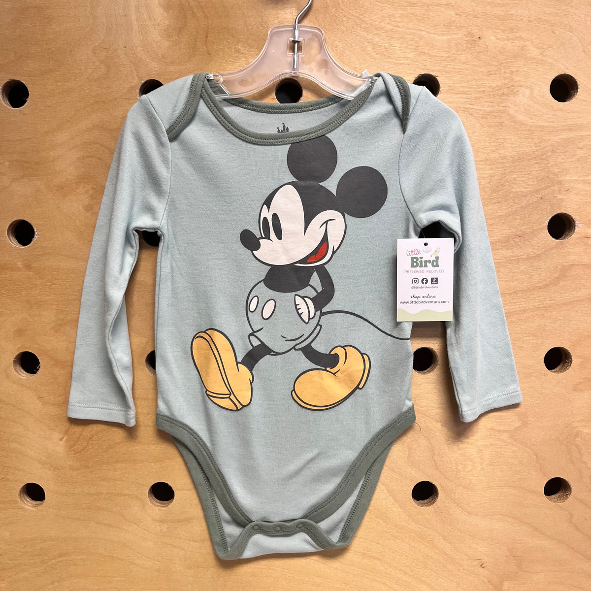 Aqua Mickey Bodysuit