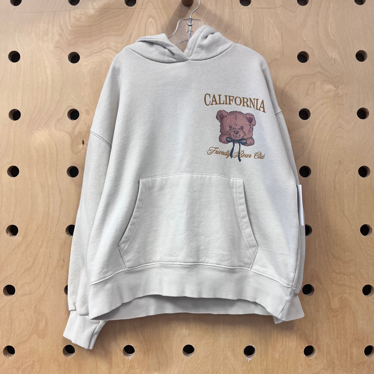 Ivory Friendly Bear Club Sweatshirt