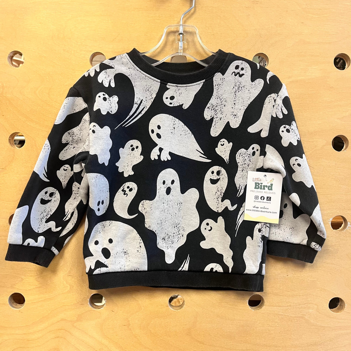 Black Ghost Crewneck