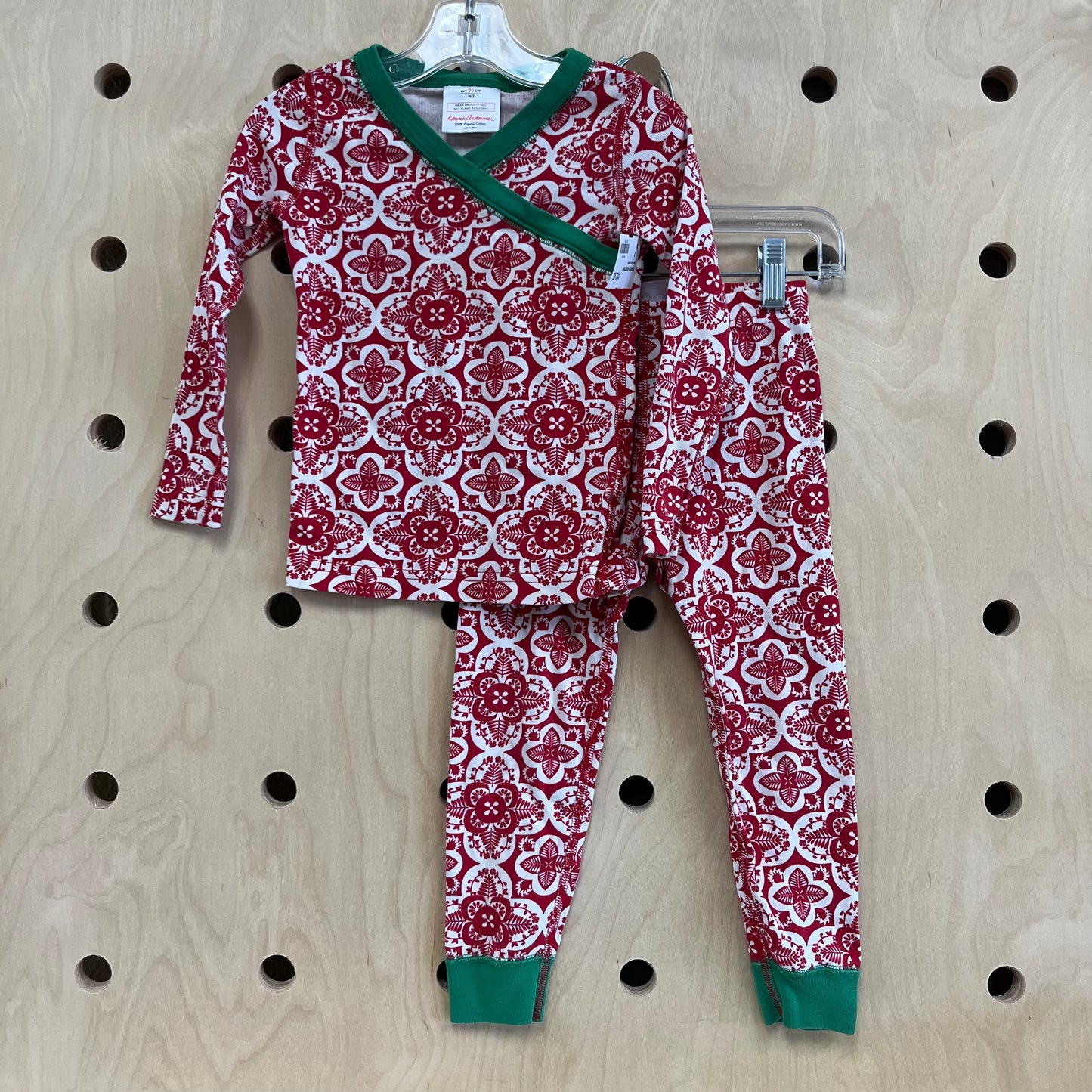 Red Floral Pajamas