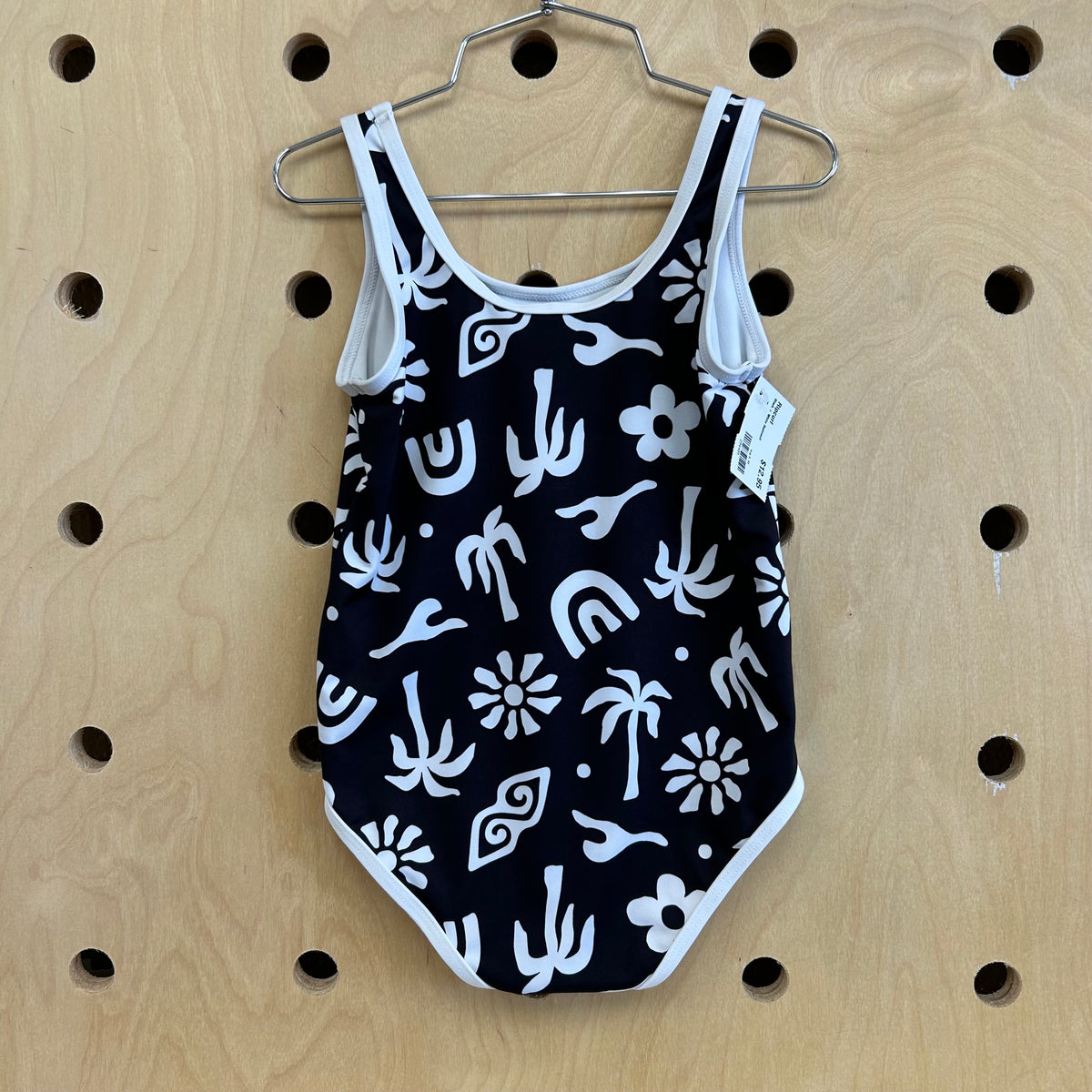 Black + White Swimsuit