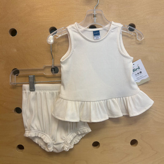 Cream Ribbed Outfit NEW!