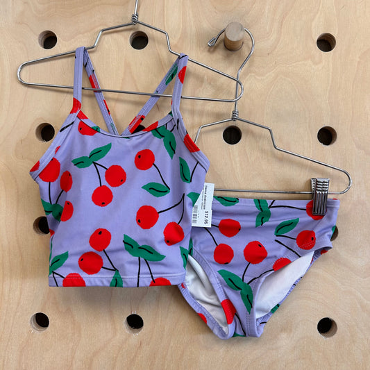 Purple Cherries 2pc. Swimsuit