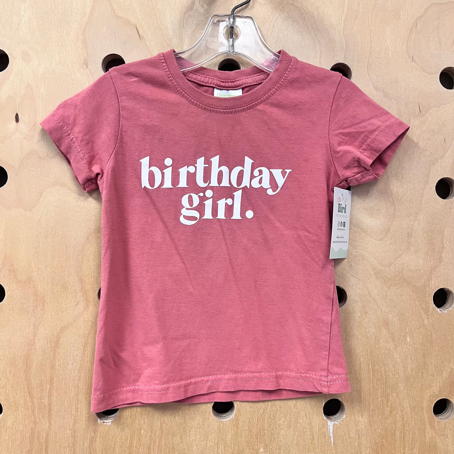 Pink 'Birthday Girl' Tee