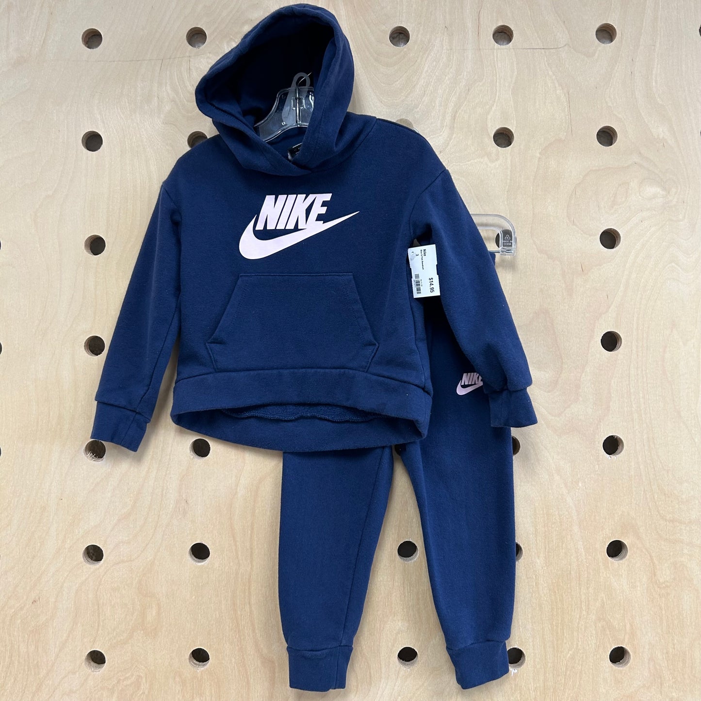 Blue & Pink Sweatsuit