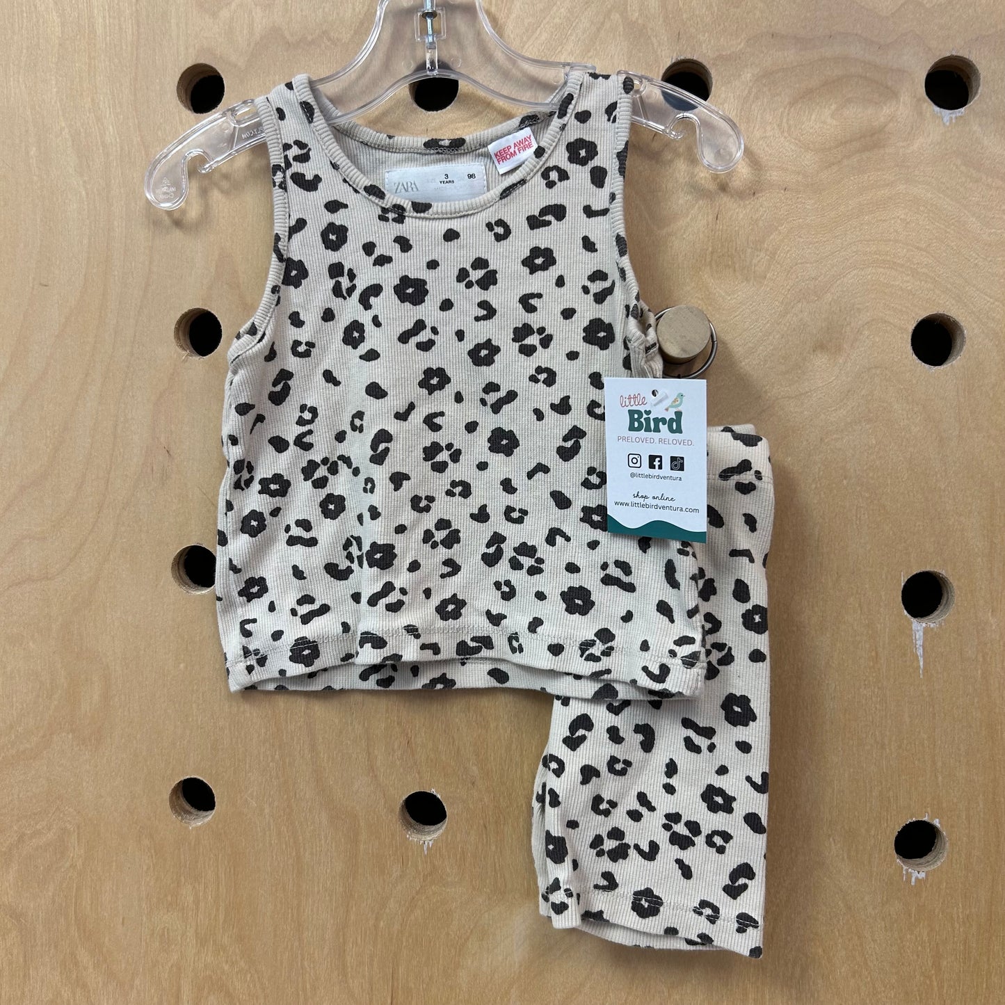 Leopard Print Tank Pajamas