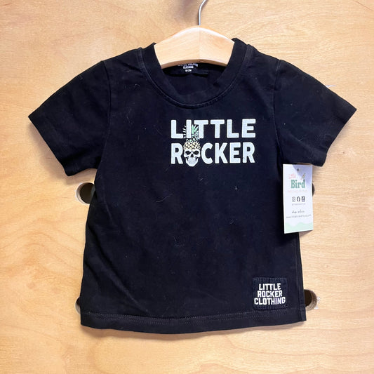Black 'Little Rocker' Tee