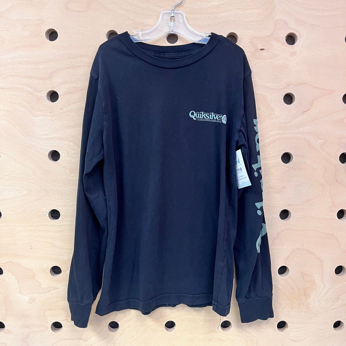 Black & Grey Checker Sleeve Tee