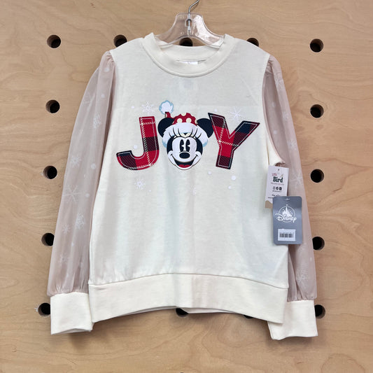 Cream Minnie JOY Sweatshirt NEW!