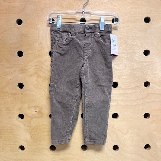 Brown Cord Pants