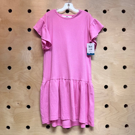 Pink Textured Dress